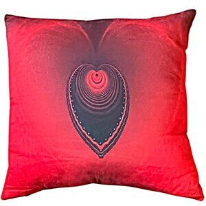 Red Sacral ChakraThrow Pillow by Vida, 100% Cotton